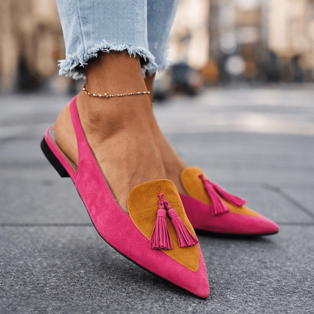 Eliza | Sandaler med remme og kvaster