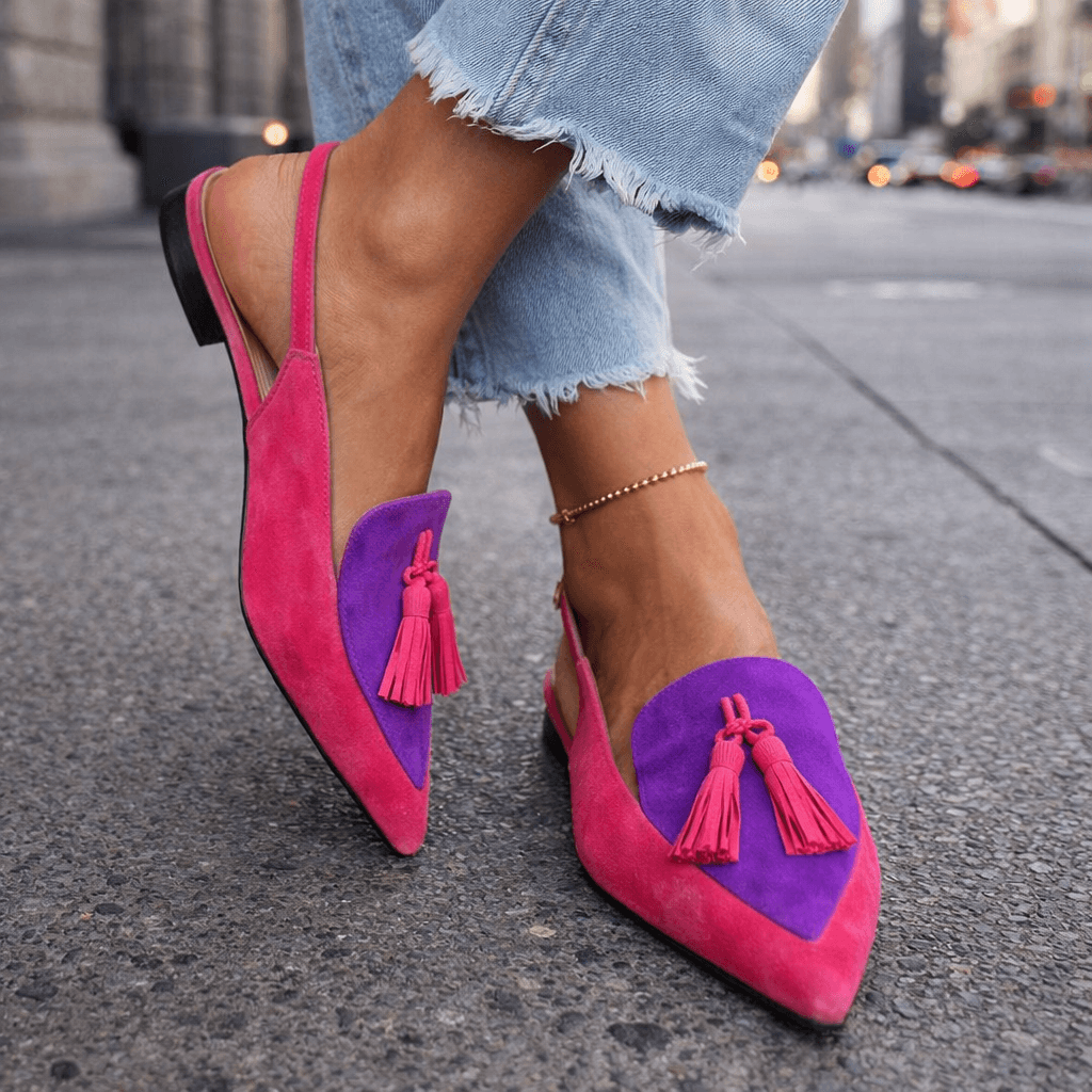 Eliza | Sandaler med remme og kvaster