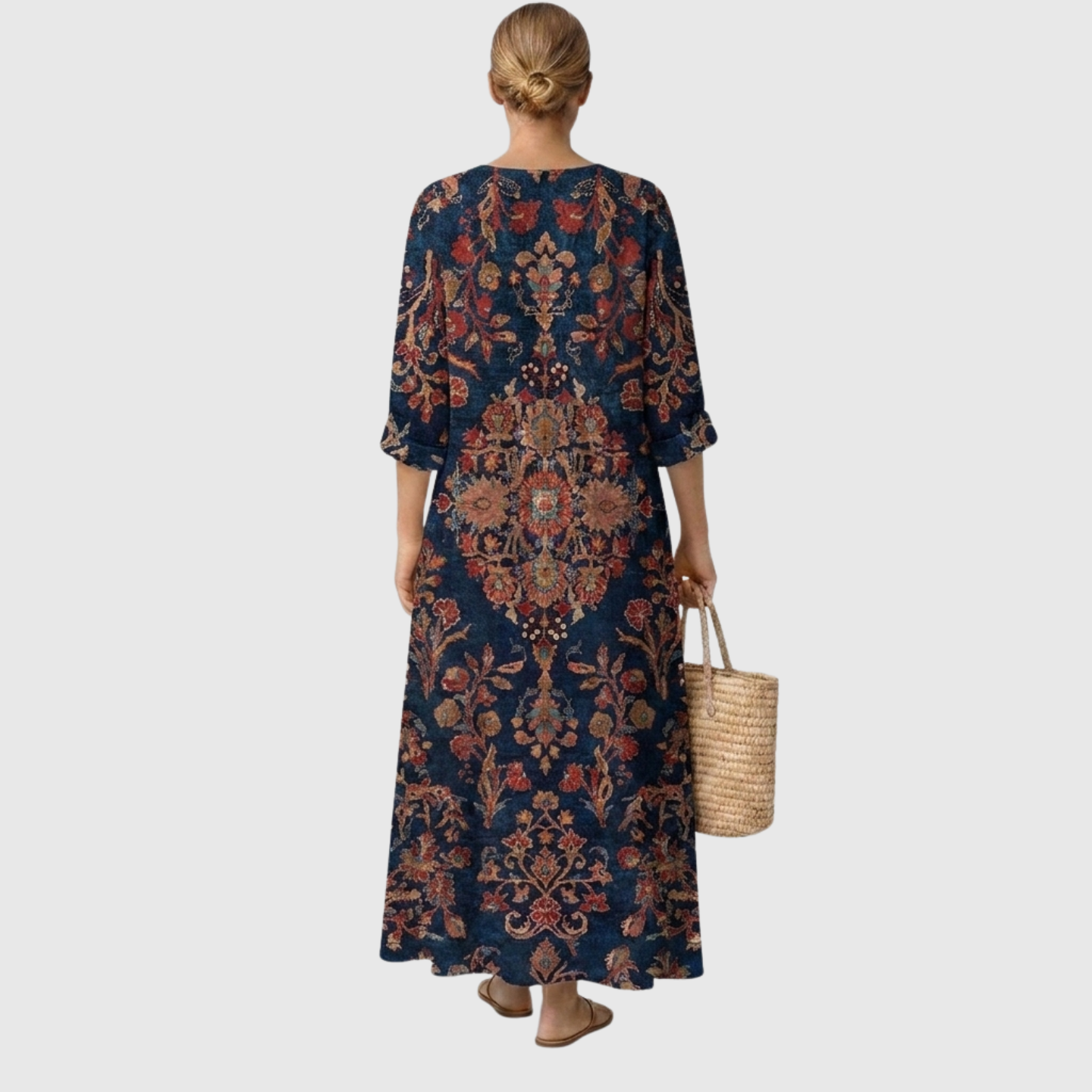 Adela™ | Charmerende blomstret kjole