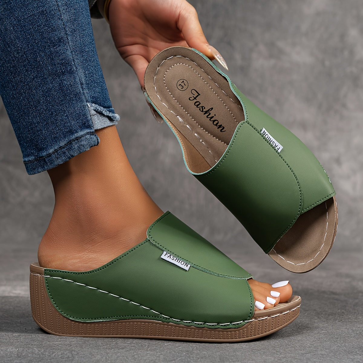 India – Komfortsandal med svangstøtte