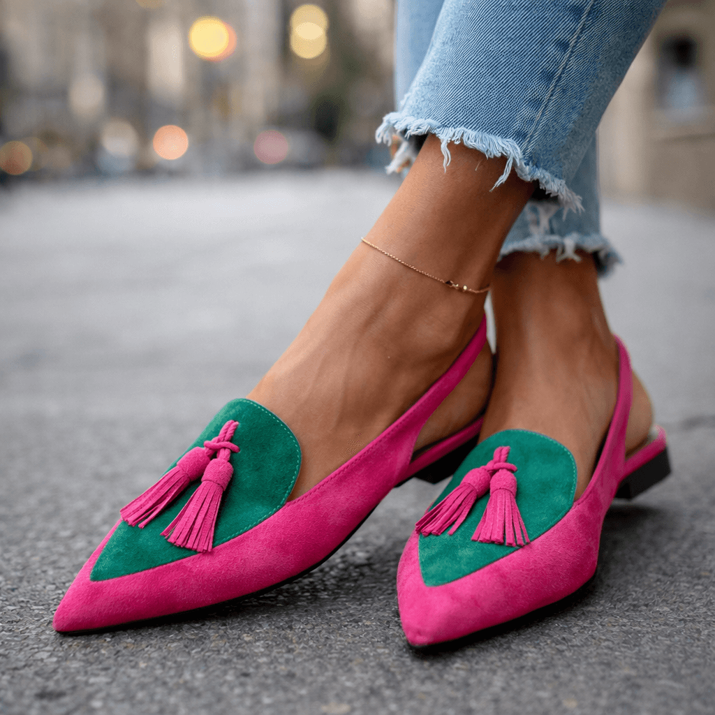 Eliza | Sandaler med remme og kvaster