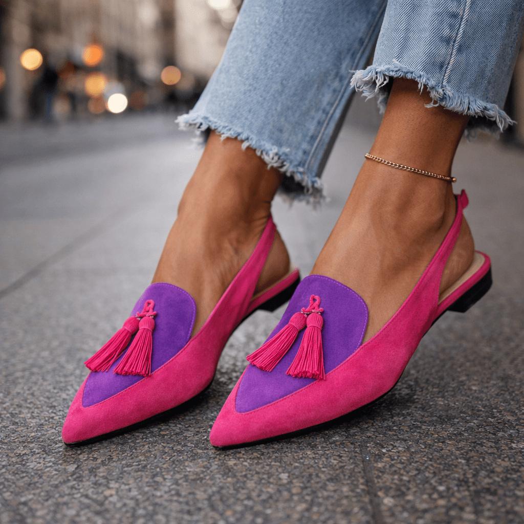 Eliza | Sandaler med remme og kvaster