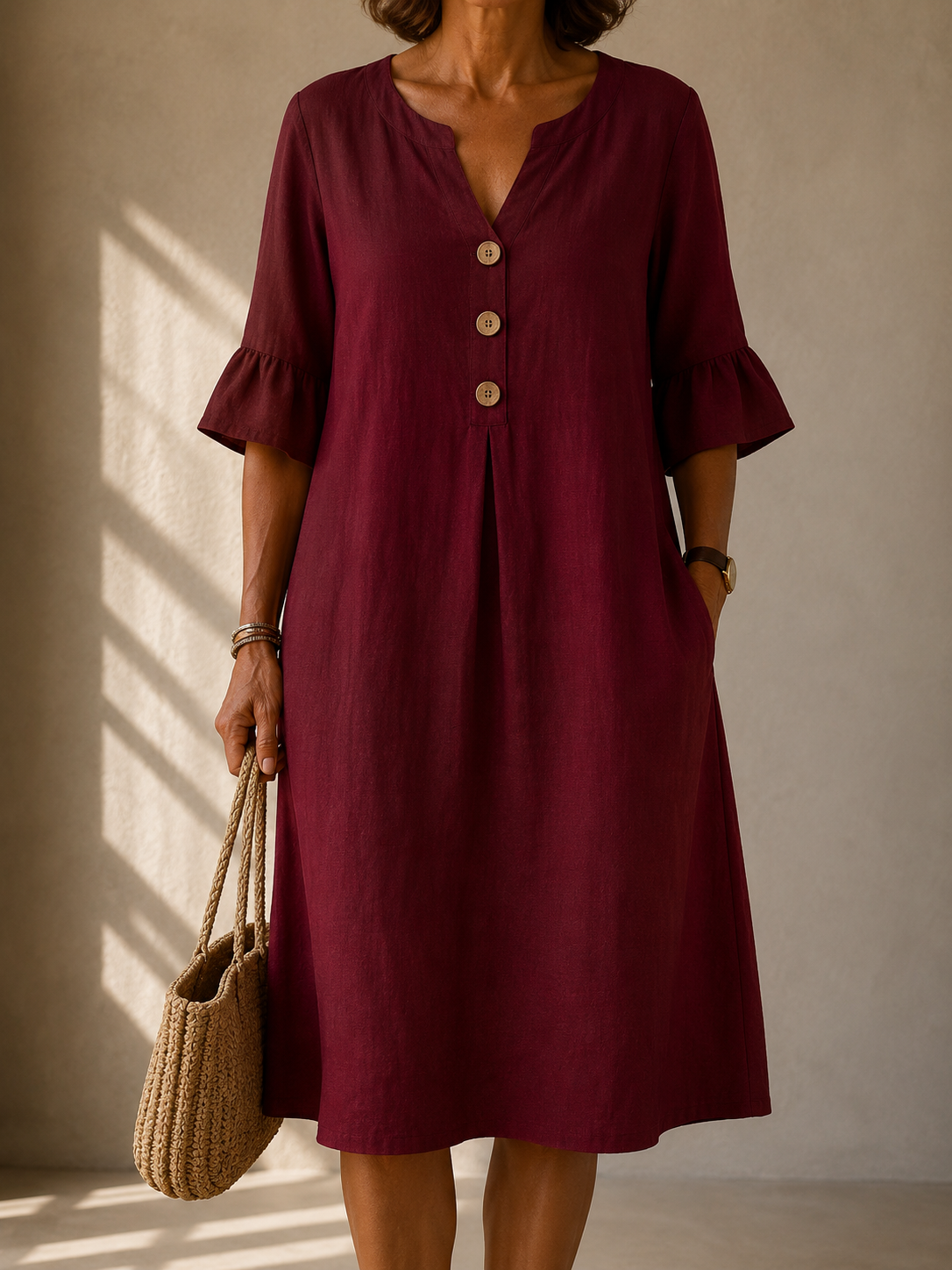 Clara™ | Knapkjole