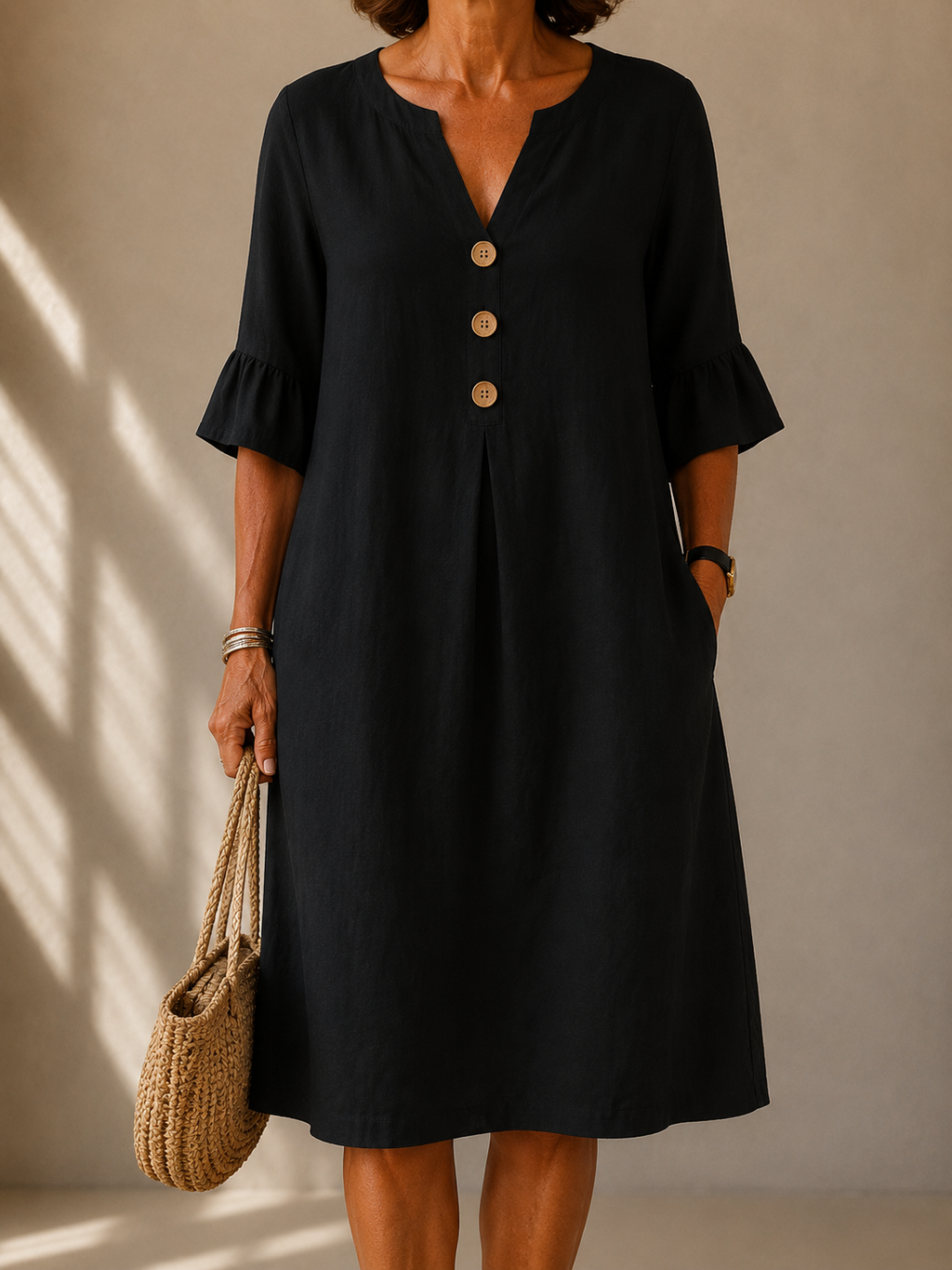 Sylvia™ | Knapkjole