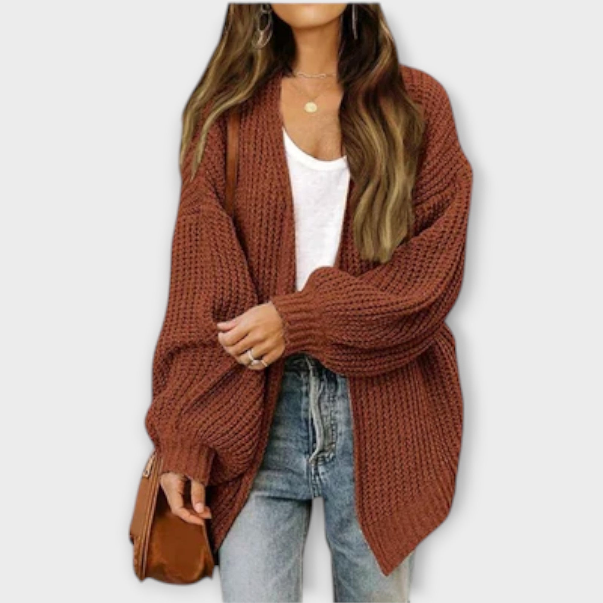 Vicky™ - Elegant strikket cardigan