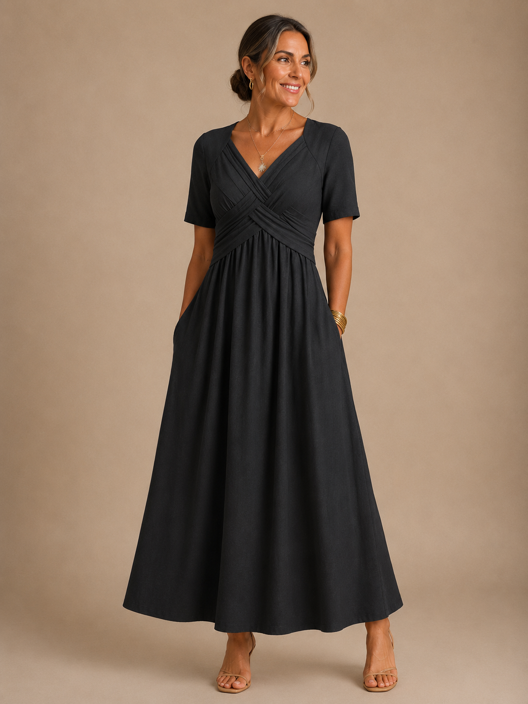 Angeli™ |  Elegant midikjole