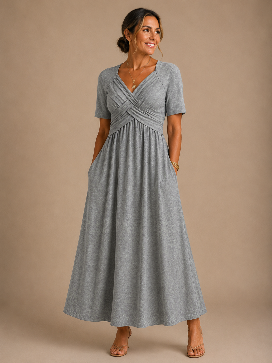 Angeli™ |  Elegant midikjole