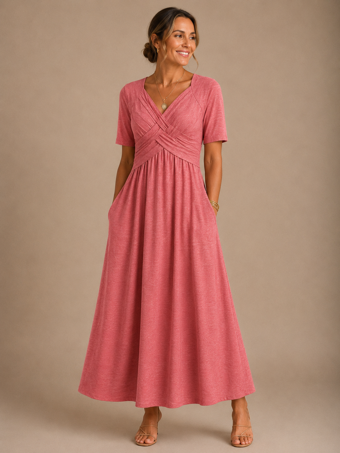 Angeli™ |  Elegant midikjole