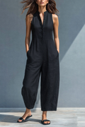 Lotte™ || Minimalistisk jumpsuit uden ærmer