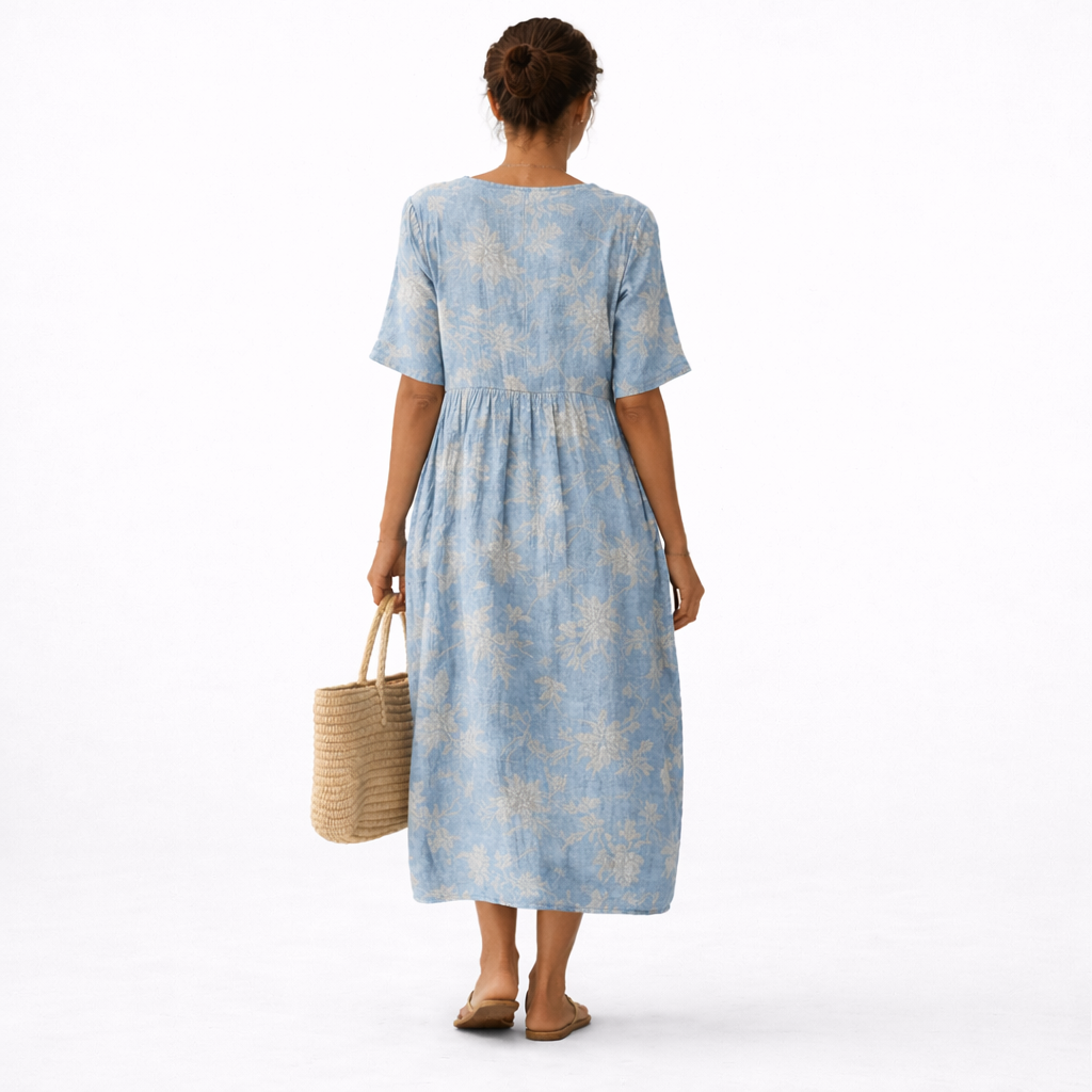 Alma™ | Elegant lagune-kjole