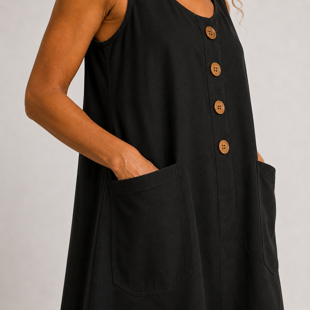 Maud – Elegant kjole med U-hals