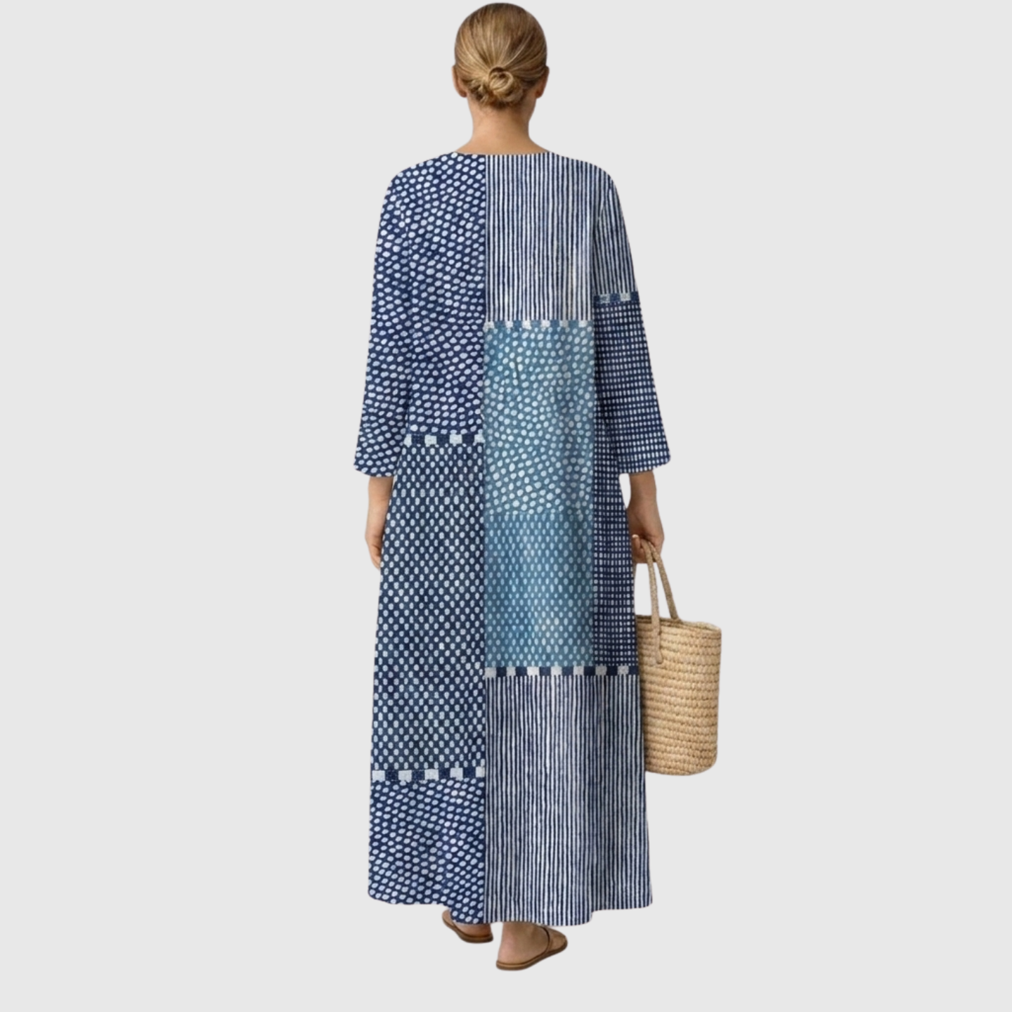 Sara™ | Let blomstret kjole