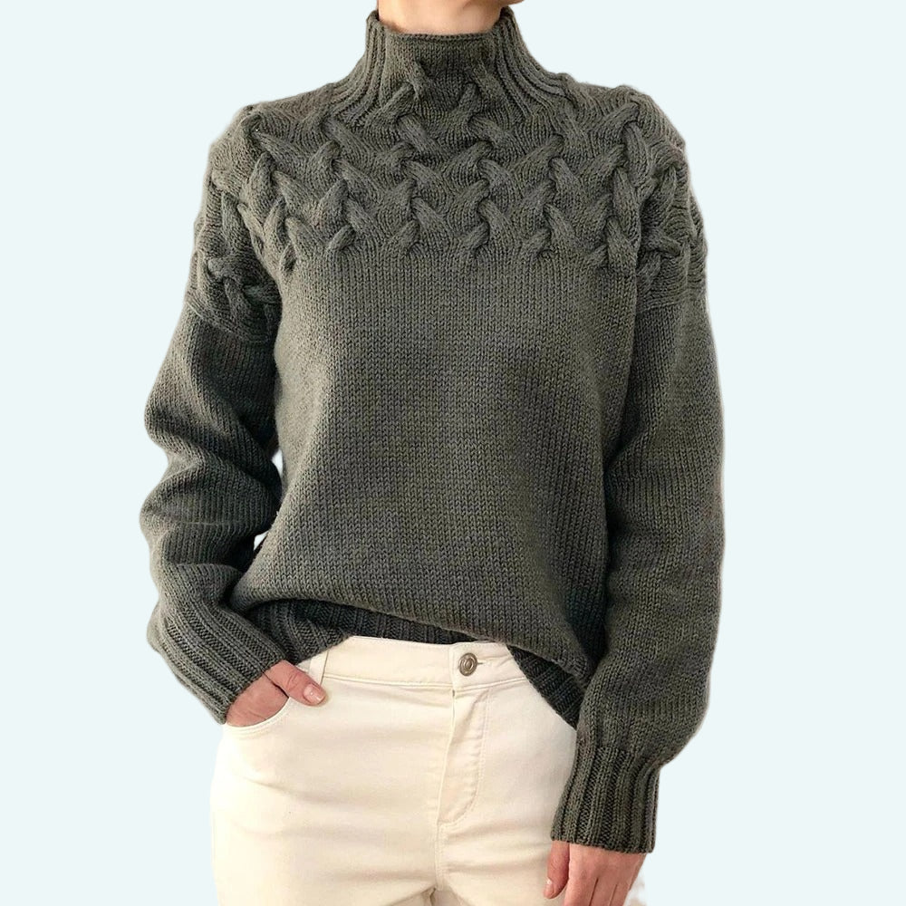 Livia – Flettet Striktrøje