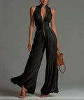 Élan – Skulpturelt plisseret jumpsuit