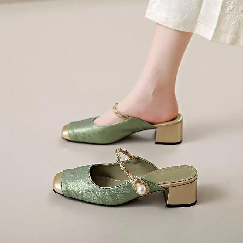 Melina-sandalen i ægte læder
