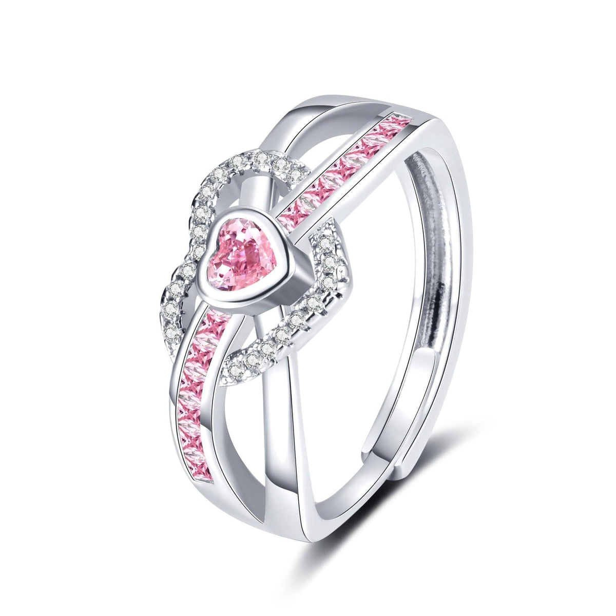 Forever Love-ring | Støt kampen mod brystkræft (1+1 GRATIS)
