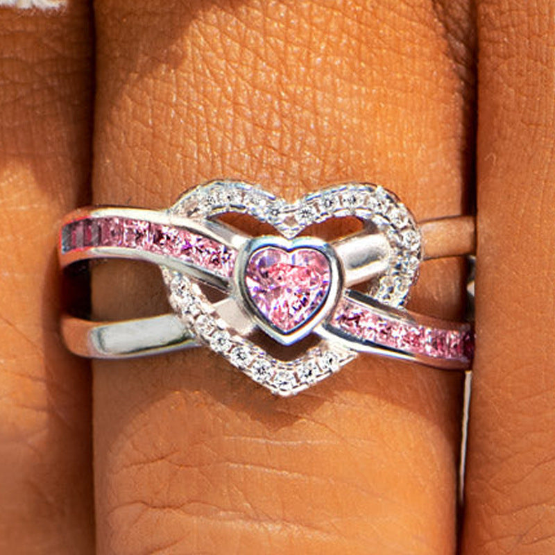 Forever Love-ring | Støt kampen mod brystkræft (1+1 GRATIS)