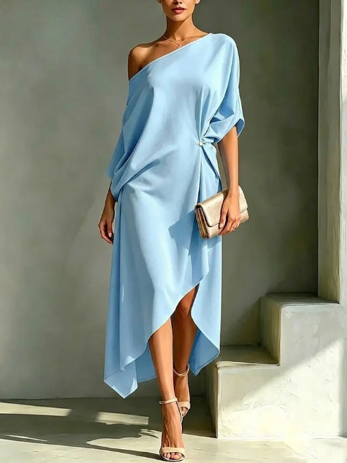 Camila | Elegant asymmetrisk kjole
