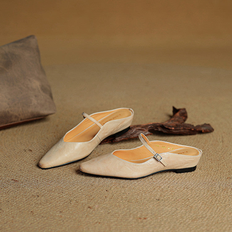 Orella-sandalen i ægte læder