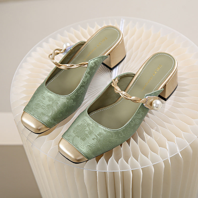 Melina-sandalen i ægte læder