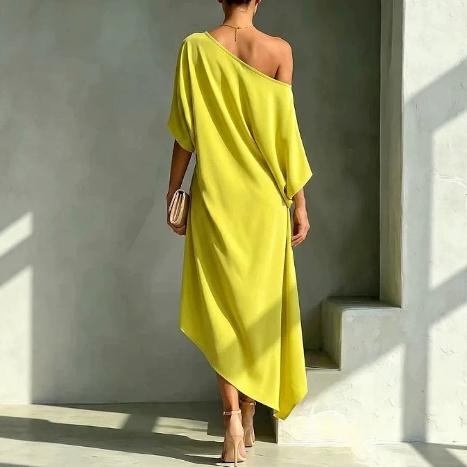 Camila | Elegant asymmetrisk kjole