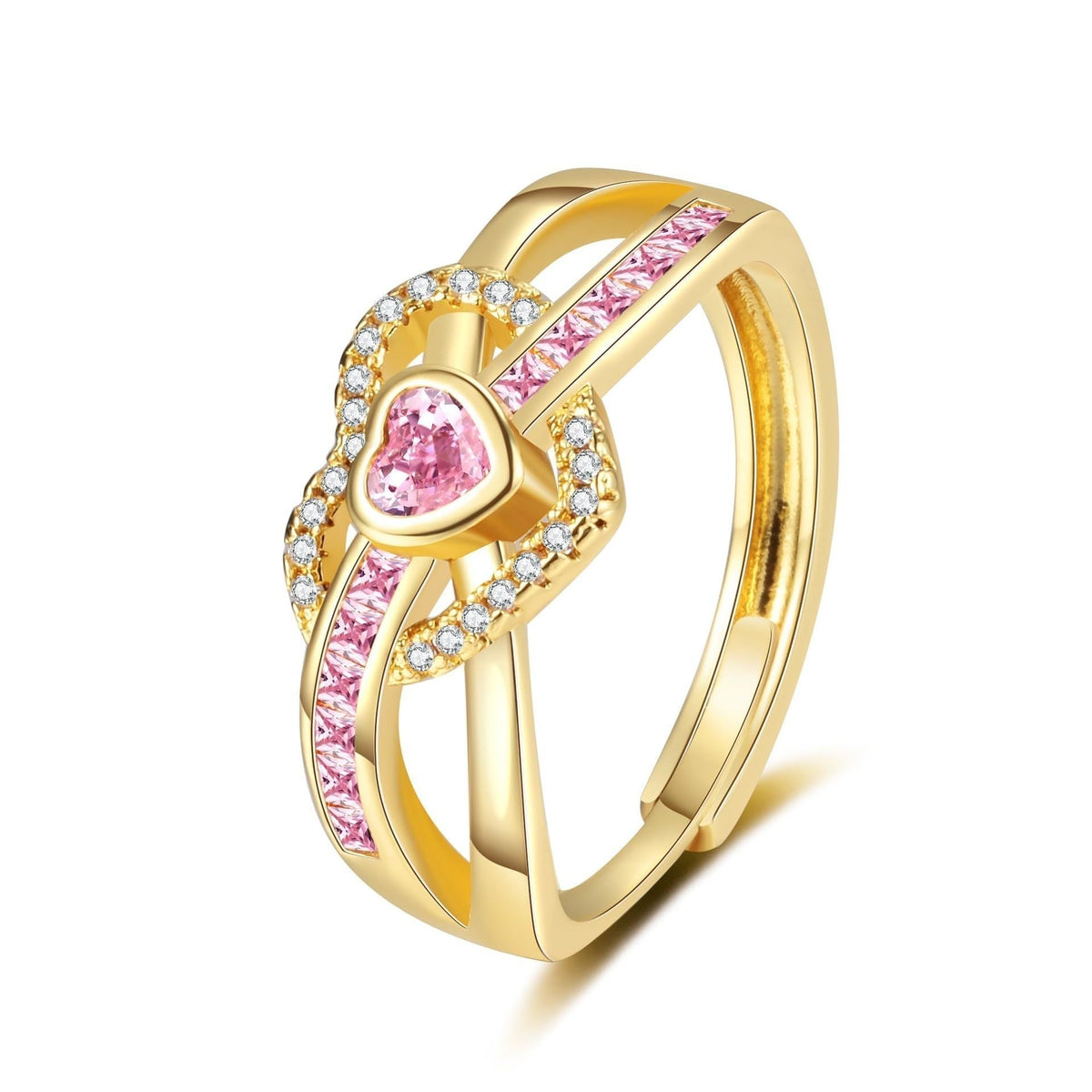 Forever Love-ring | Støt kampen mod brystkræft (1+1 GRATIS)