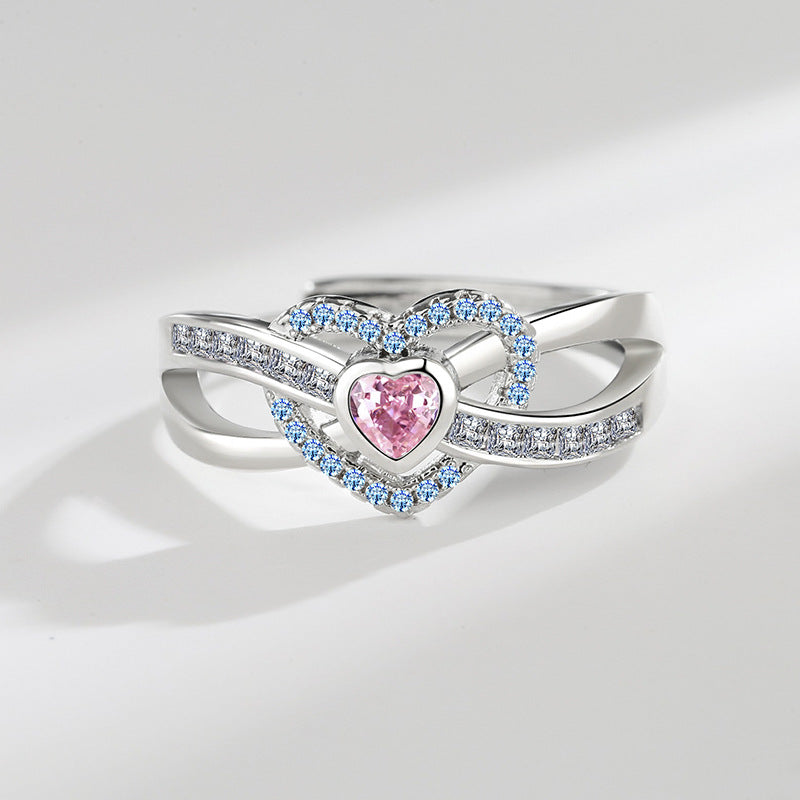 Forever Love-ring | Støt kampen mod brystkræft (1+1 GRATIS)