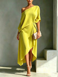 Camila | Elegant asymmetrisk kjole