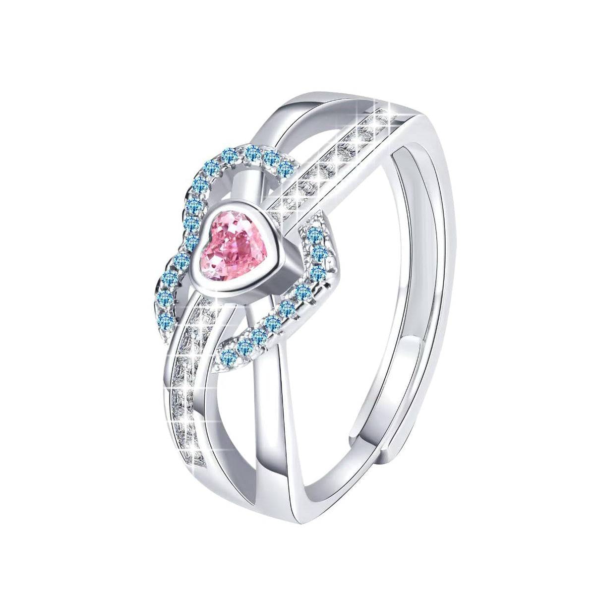 Forever Love-ring | Støt kampen mod brystkræft (1+1 GRATIS)