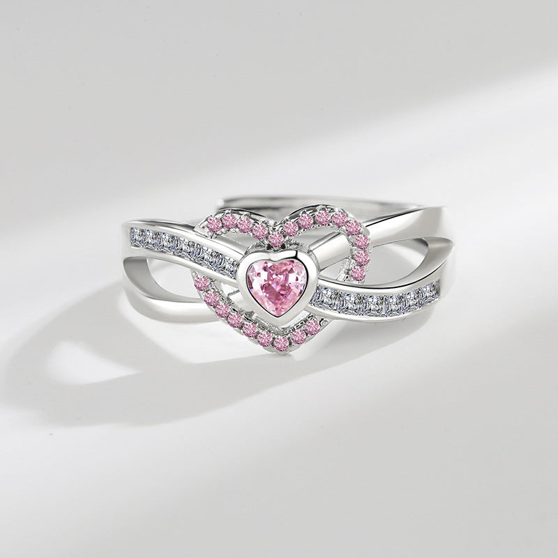 Forever Love-ring | Støt kampen mod brystkræft (1+1 GRATIS)