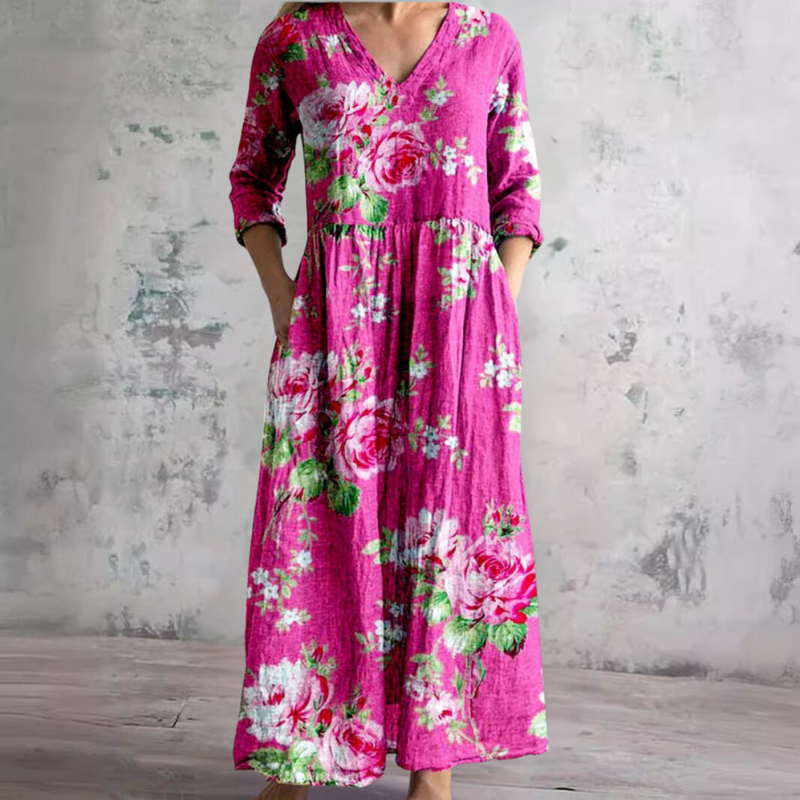 Fiona™ | Blomstret sommerkjole