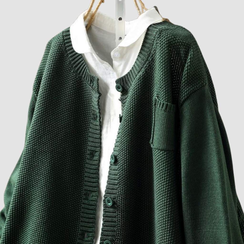 Berlinda™ Cardigan Accogliente in Maglia