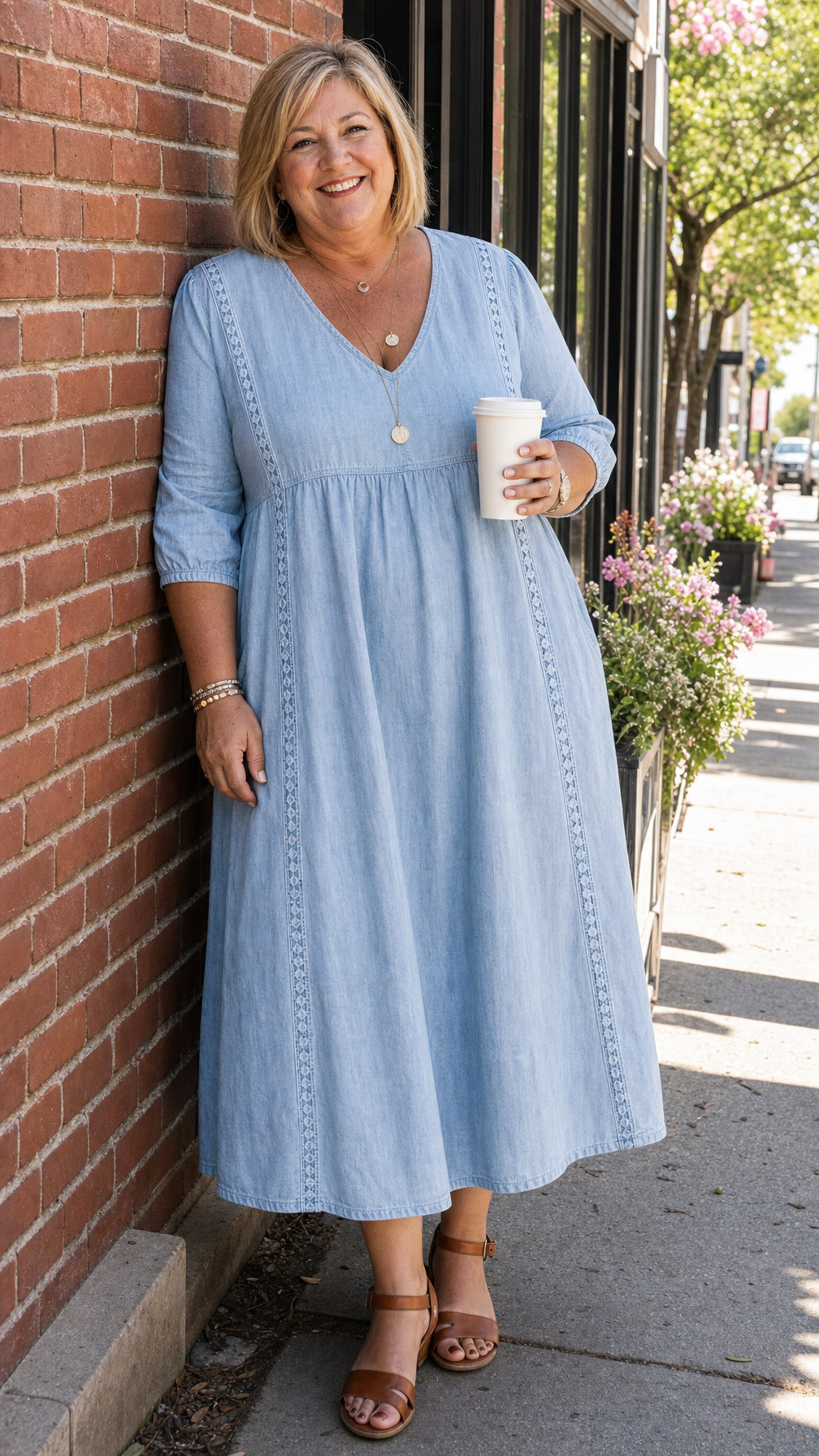 Juliette I – Elegant maxi-kjole i A-silhuet