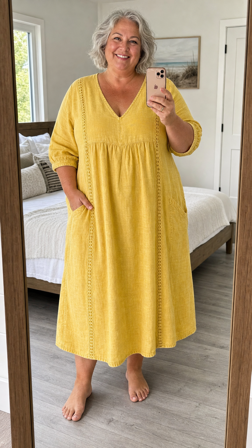 Juliette I – Elegant maxi-kjole i A-silhuet