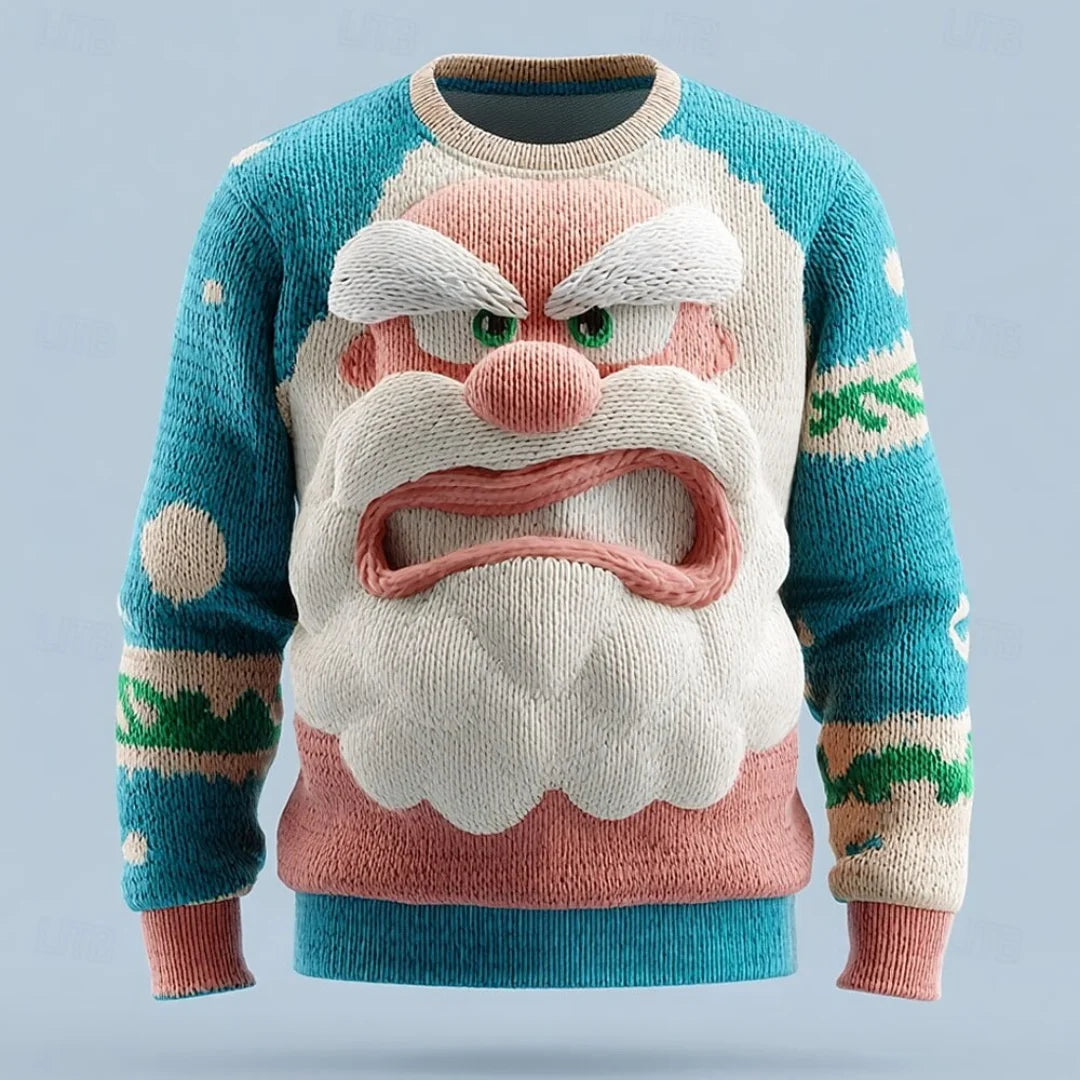 Julemand Striktrøje (UNISEX)