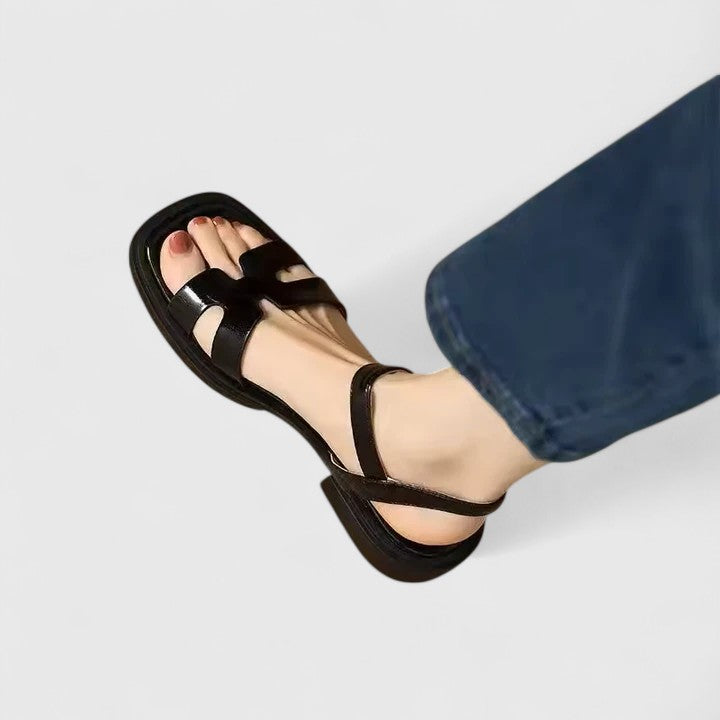Deliane | Elegante flade sandaler