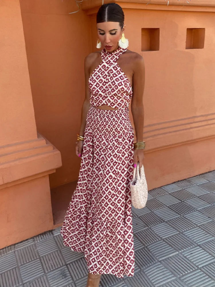 Lovise™ - Elegant midi kjole
