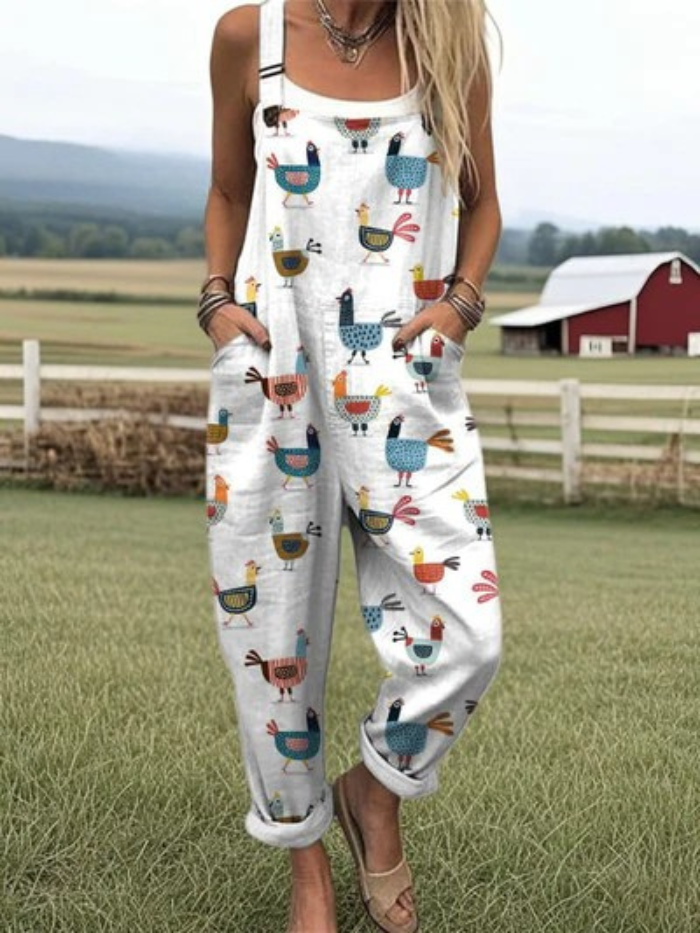 Julliene™ - Elegant Vintage-Overall