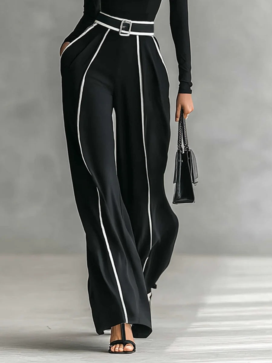 Loredana - elegant ensemble med bukser
