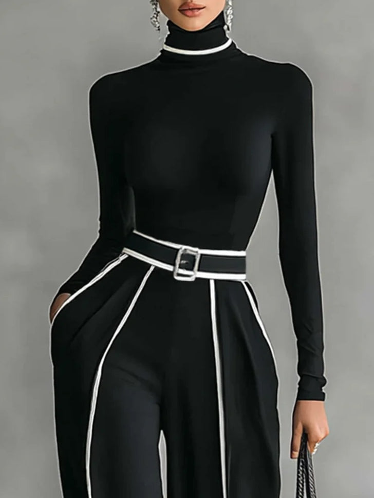 Loredana - elegant ensemble med bukser