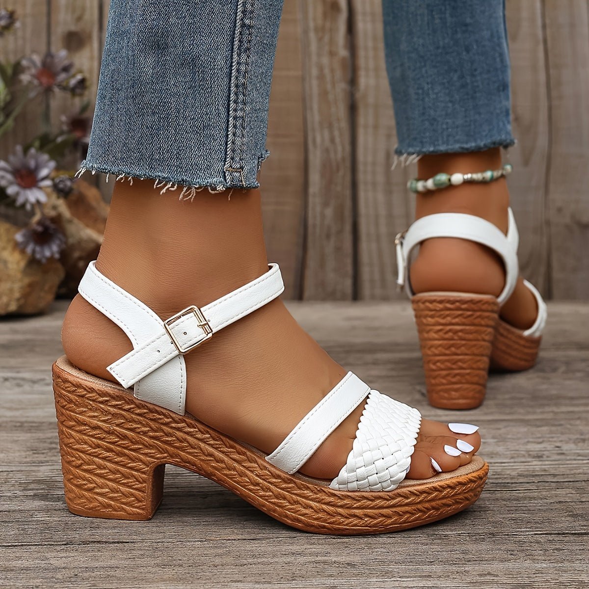 Aira | Vævede sandaler