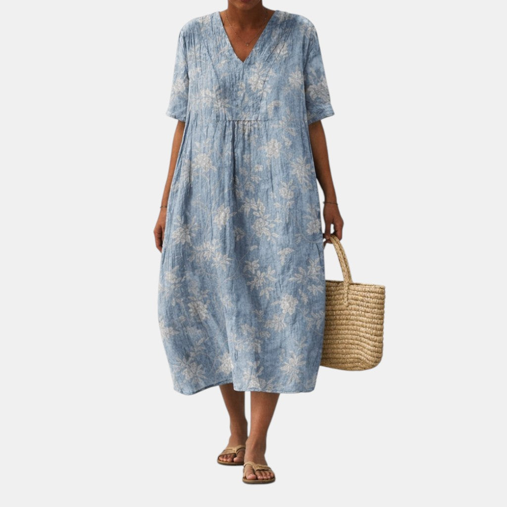 Alma™ | Elegant lagune-kjole
