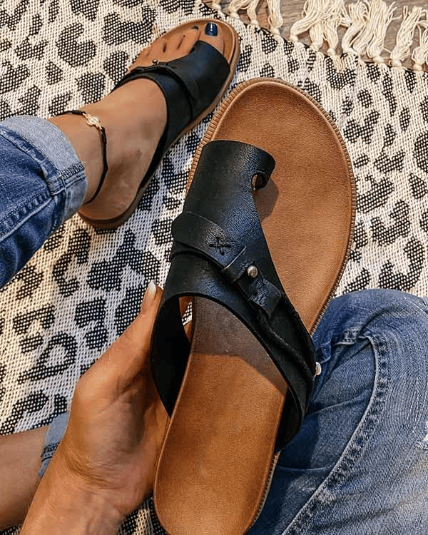 Delia | Ortopædiske komfort-sandaler