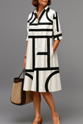 Annette | Stilfuld midikjole