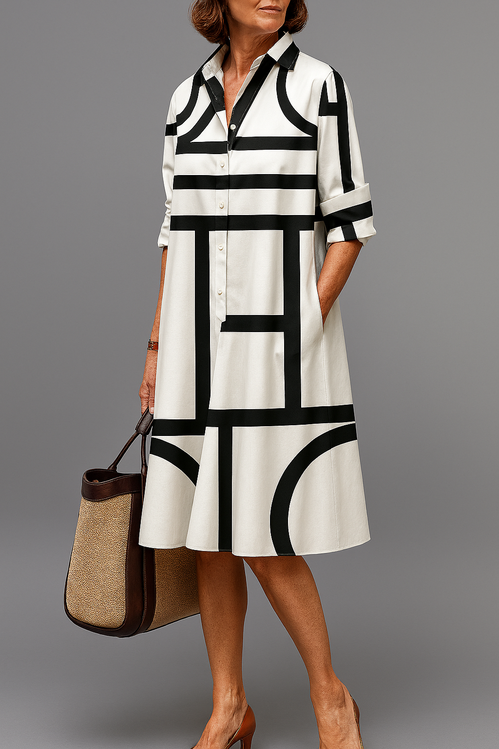 Annette | Stilfuld midikjole