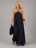 Velora™ | Cross Elegance-maxi-kjole