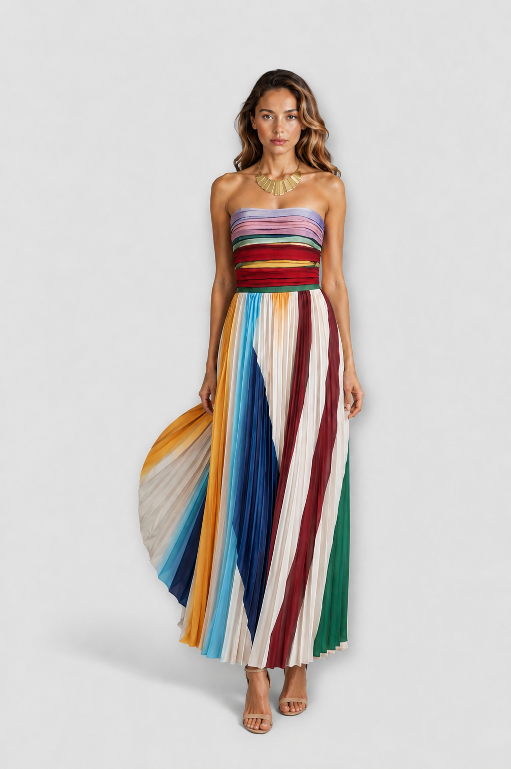 Evelyn | Elegant lang kjole