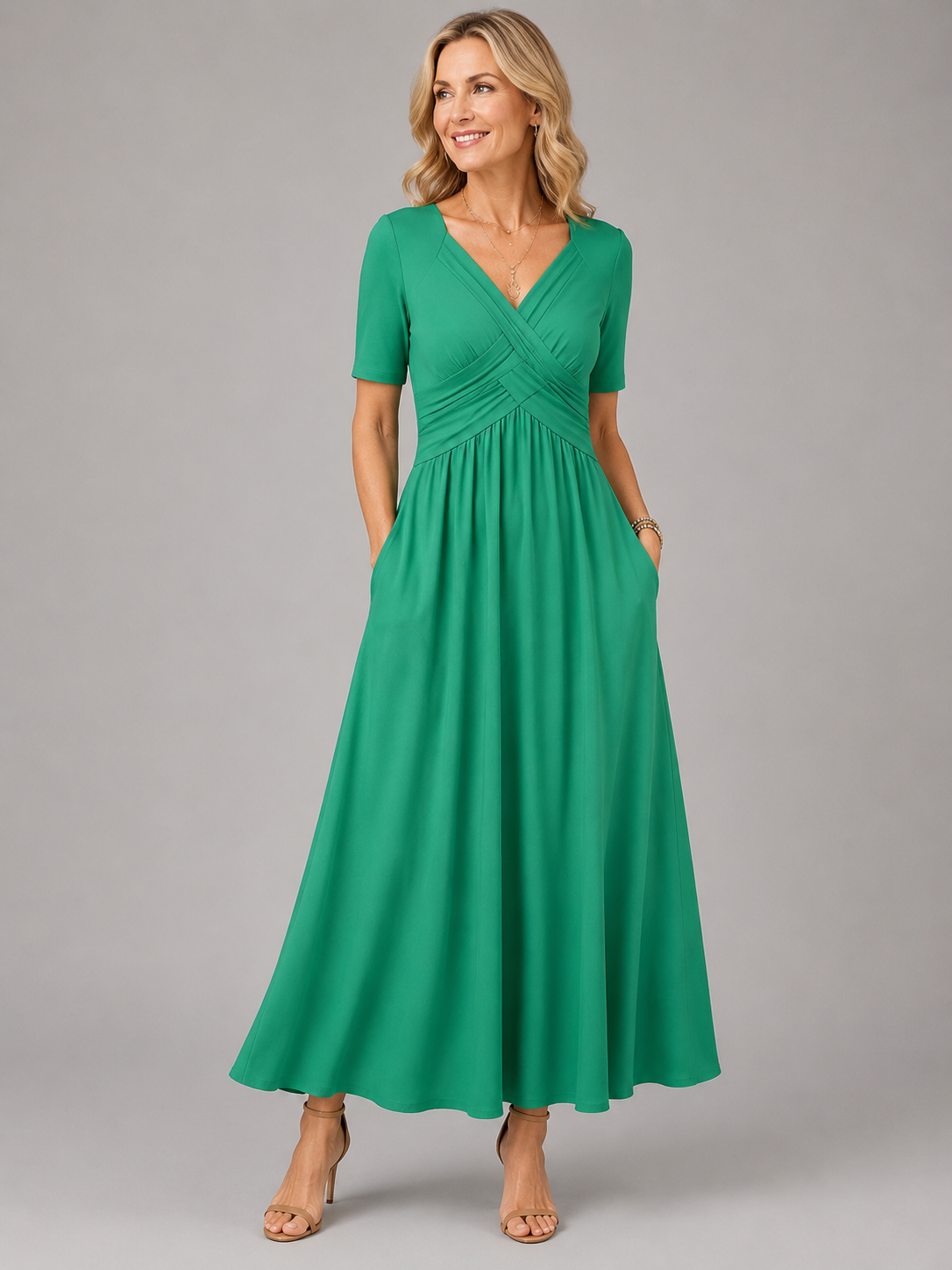 Angeli™ |  Elegant midikjole