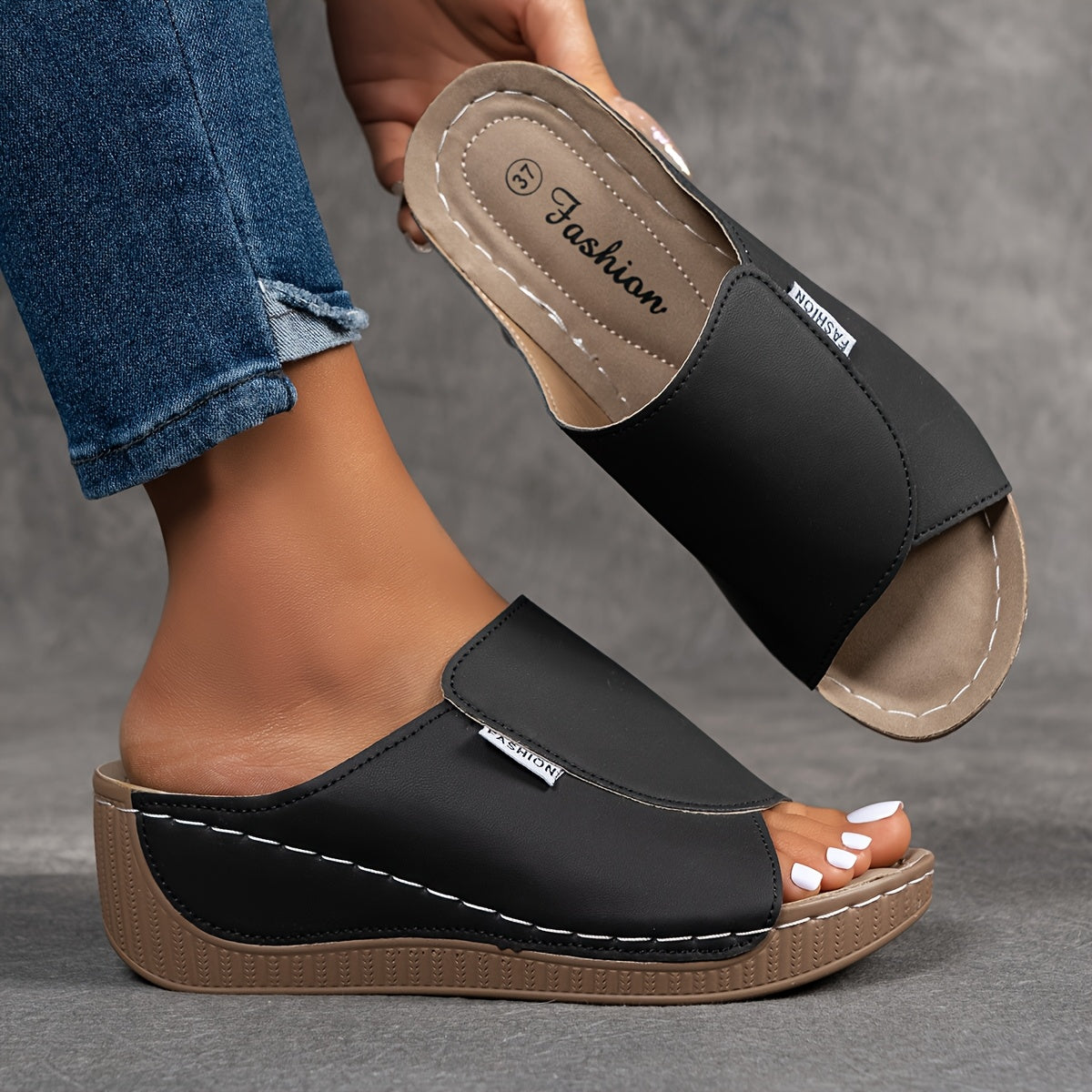 India – Komfortsandal med svangstøtte