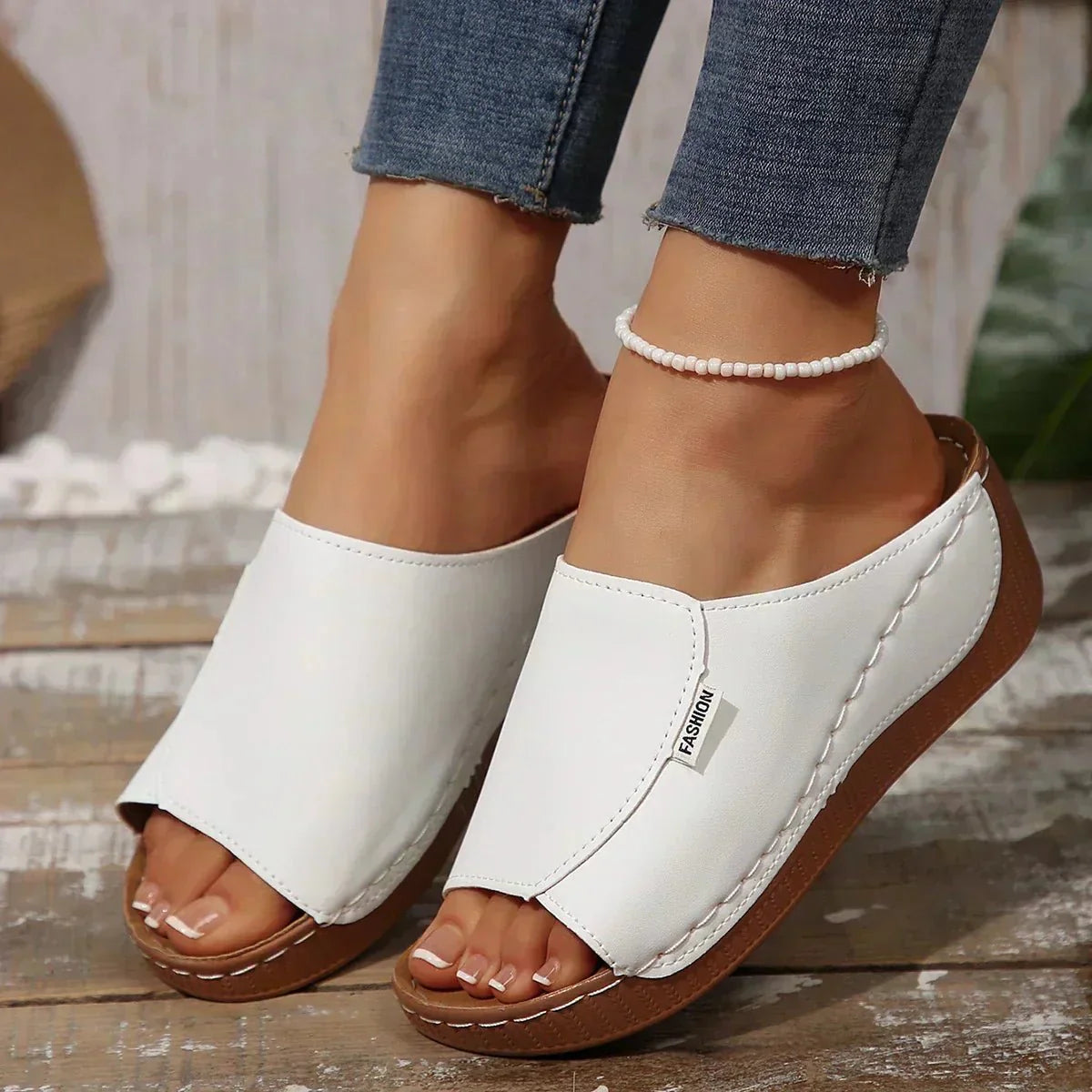 Elvoria | Slip-on-sandaler